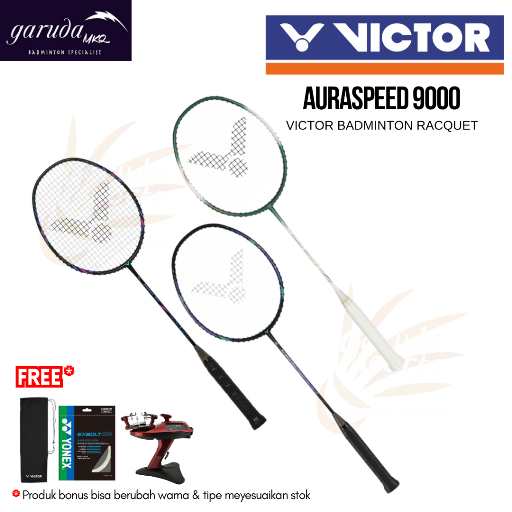 RAKET BADMINTON VICTOR AURASPEED 9000 / RAKET VICTOR ARS 9000