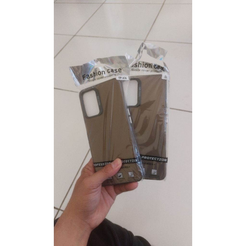 CASE HYBRID IMD HITAM ONLY OPPO A54