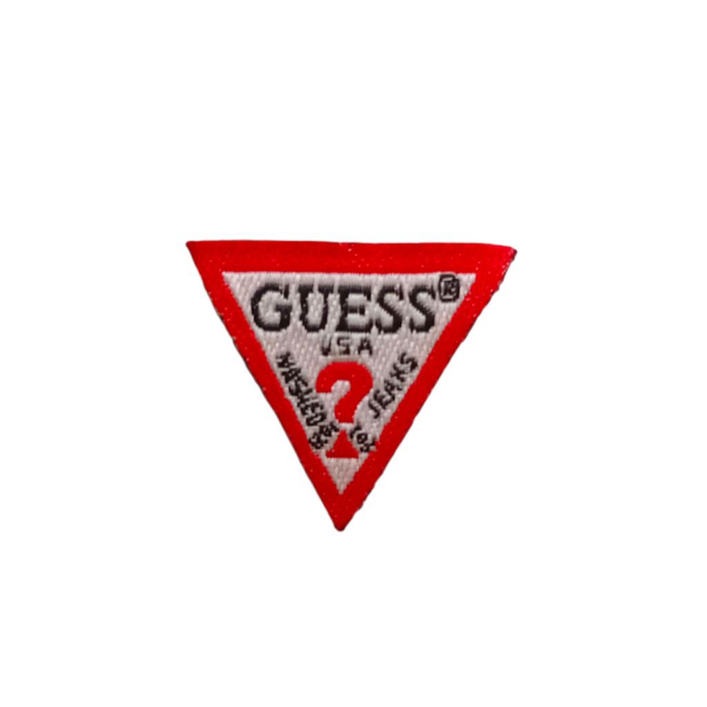 patch woven Guess