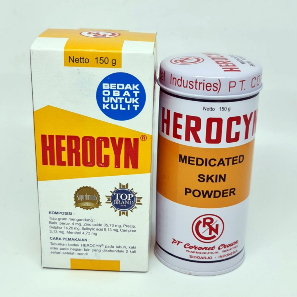 Bedak Herocyn (150 gr) | Herocyn Powder