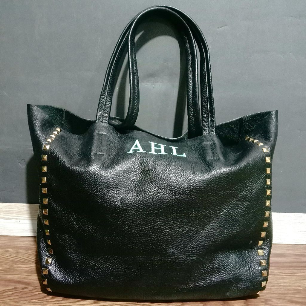 Tas Wanita Hand Bag Tote Bag Kulit Asli Second Branded