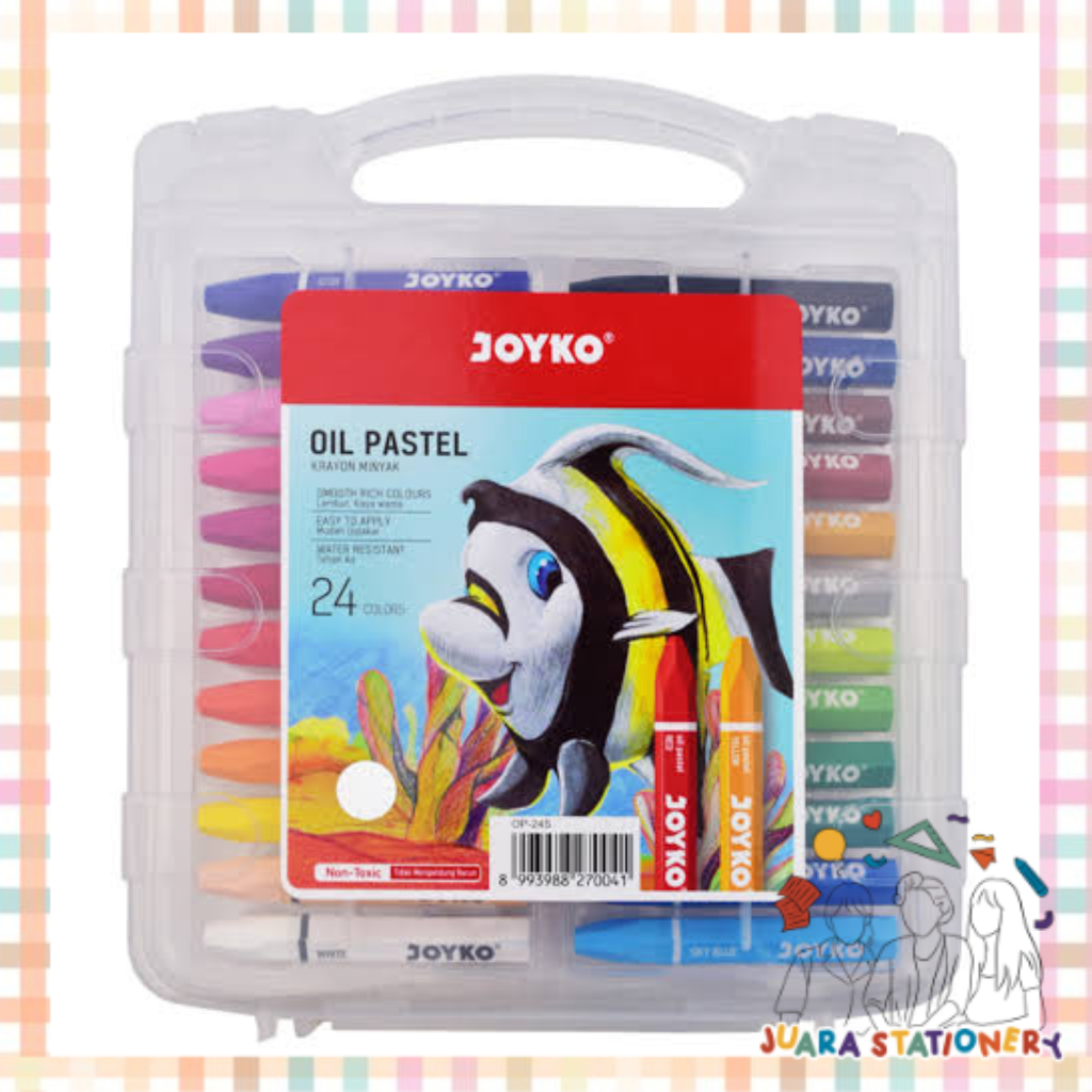 

(71) Crayon Joyko 24 Warna / Oil Pastel Krayon Titi Crayon Titi Crayon Warna