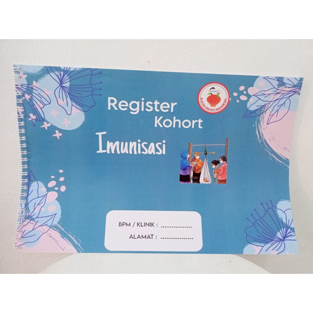 Ready Stok Buku Kohort Imunisasi