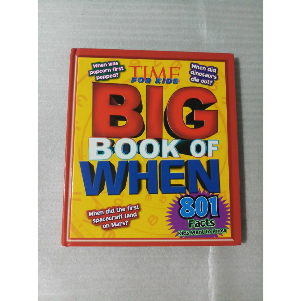 Buku Time For Kids Big Book Of When