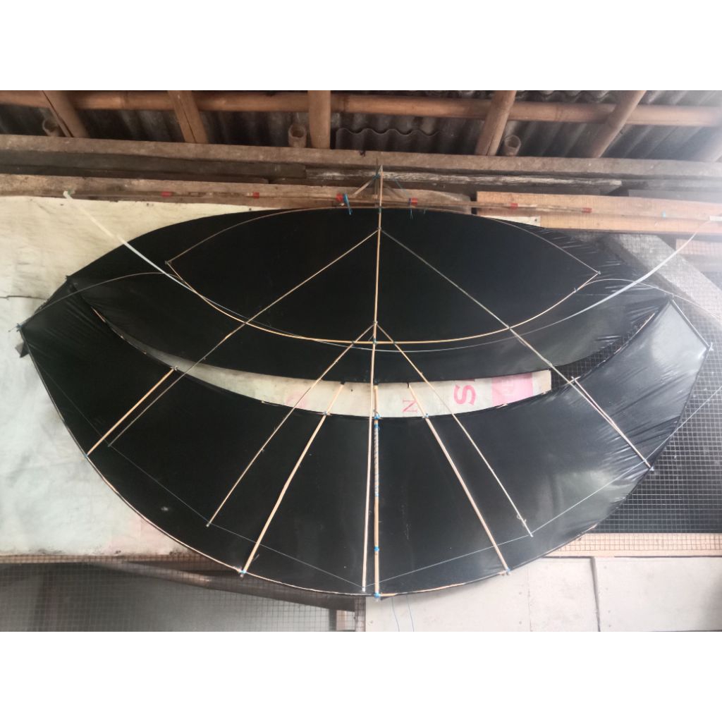 ragangan Layangan pegon ceper 100 cm