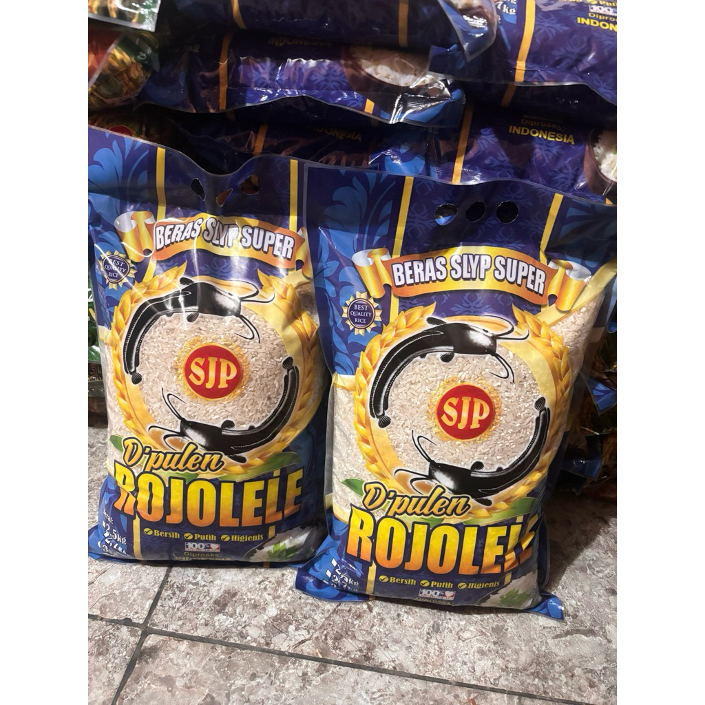 

BERAS MERK ROJOLELE BIRU BERAT 3 KG MURAH MERIAH BISA INSTANT