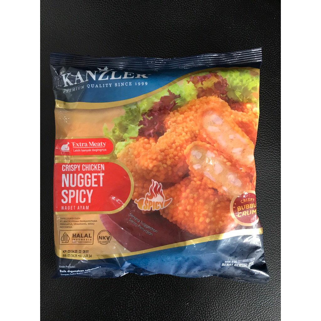 

VIRALL KANZLER SPICY NAGGET 450g