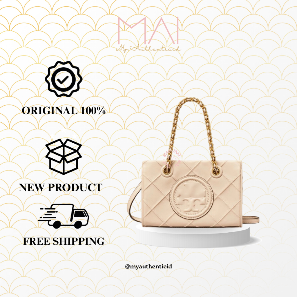 Tebe Fleming Soft Mini Chain Tote - New Cream