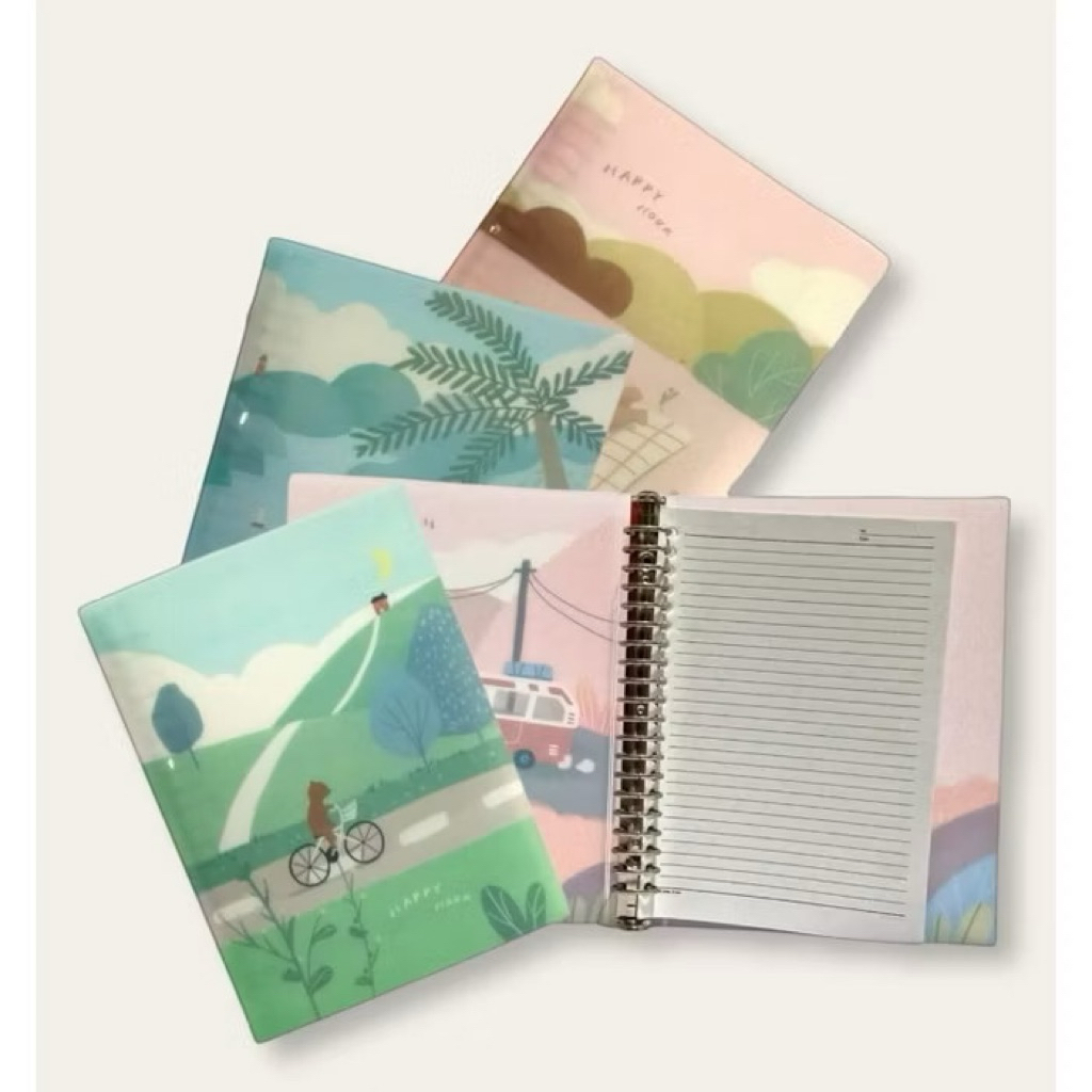 

cover binder note book kertas A5 buku belajar