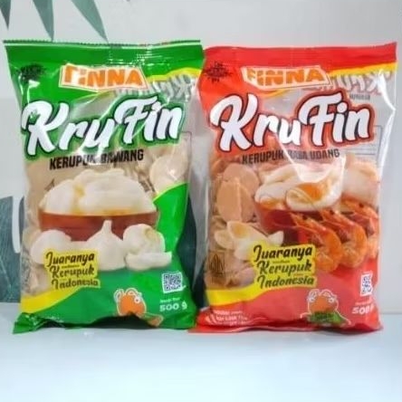 

Kerupuk finna 500 gram rasa bawang / udang rasa bisa request