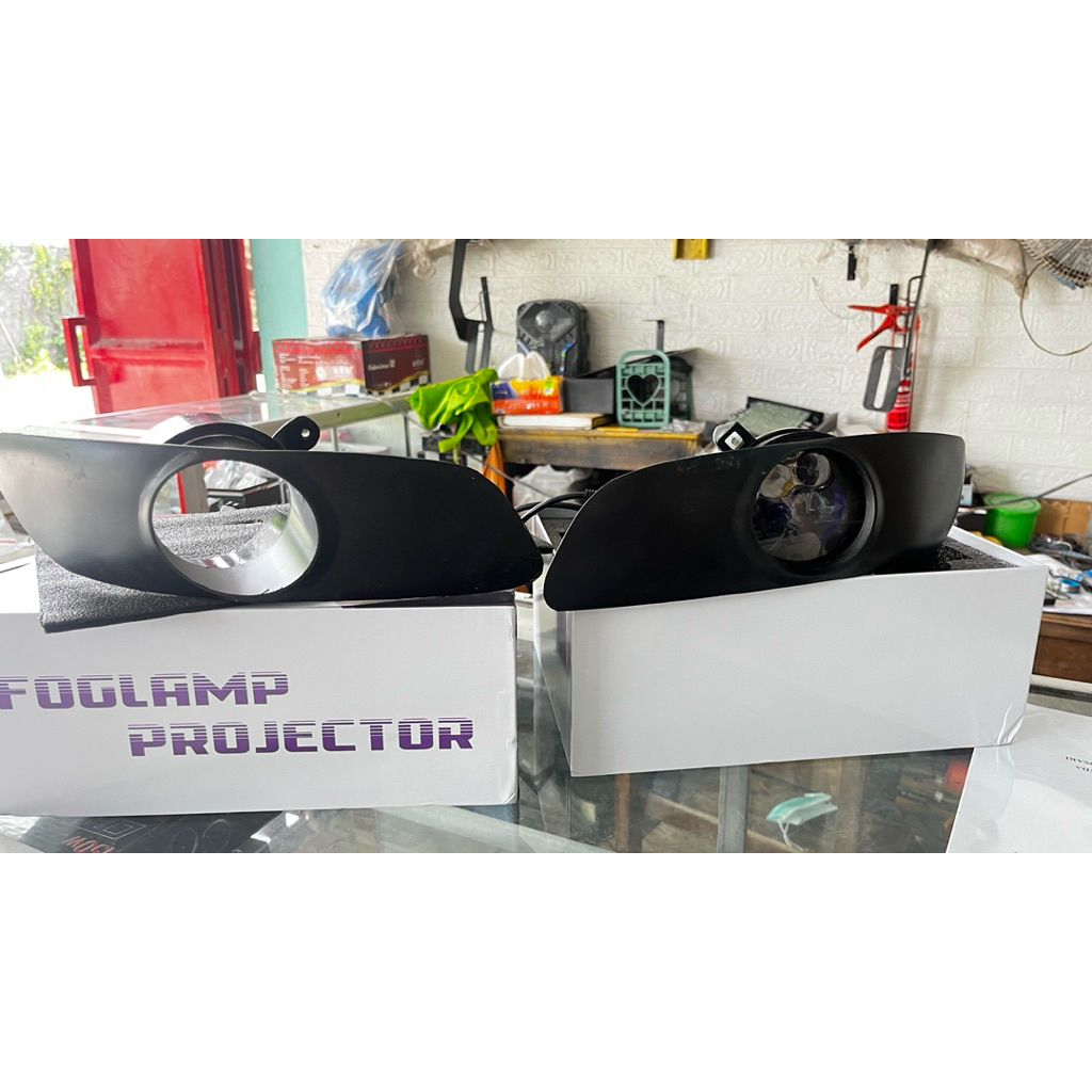 Cover foglamp kijang kapsul 2003 2004 foglamp biled ukuran 3 inch bumper