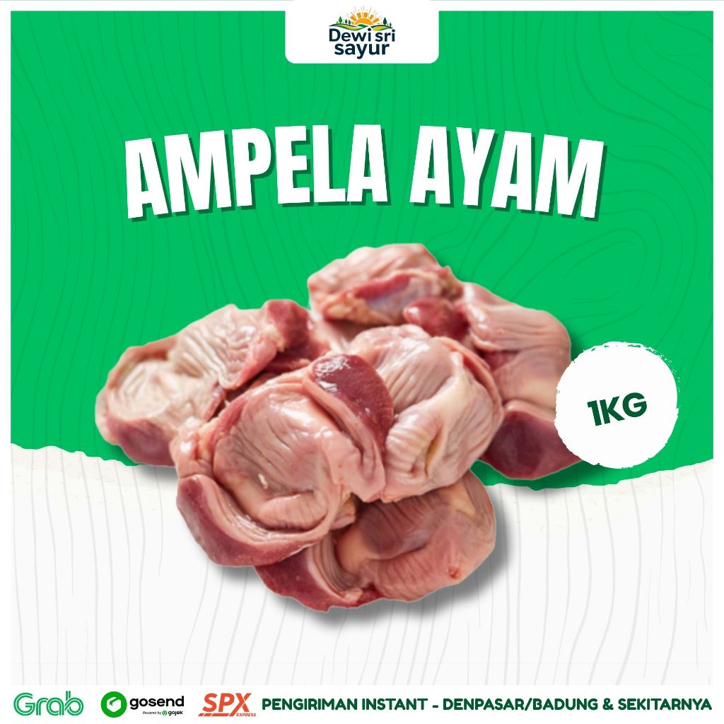 

Ampela Ayam 1kg – Dewi Sri Sayur