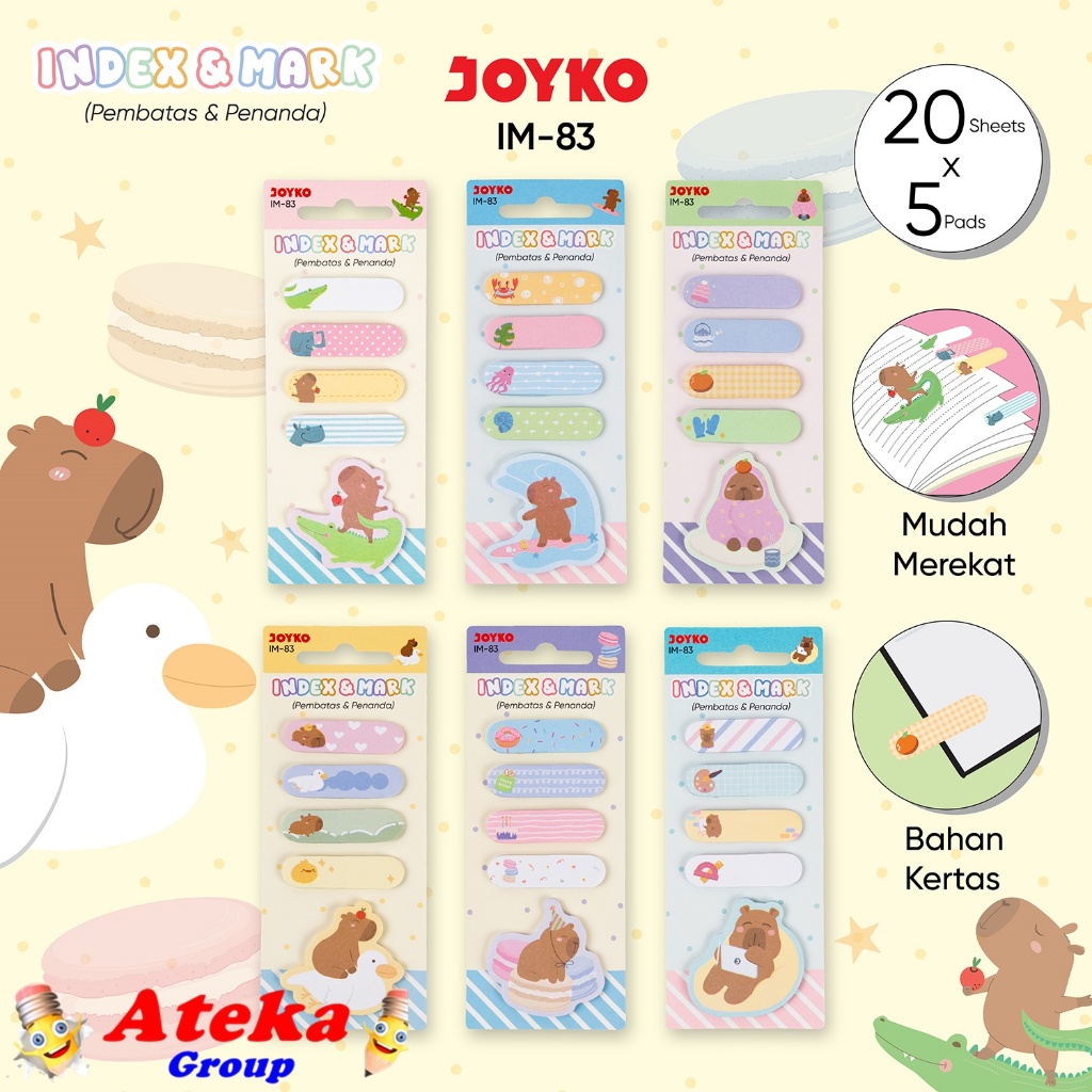 

[1 PCS] JOYKO Index Mark Penanda Pembatas IM-83 Kertas