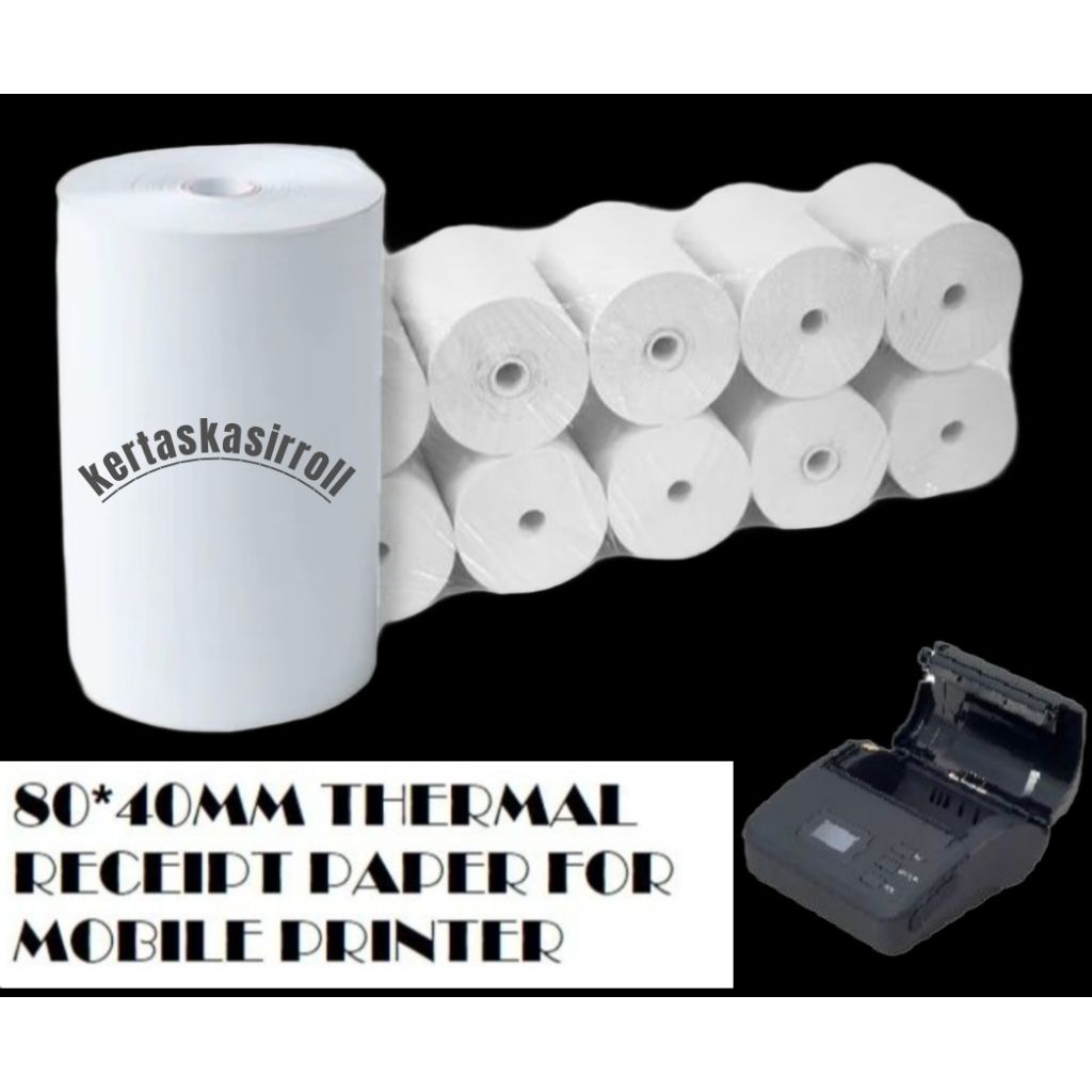 

kertas thermal 80x40 corelles isi,10,pcs