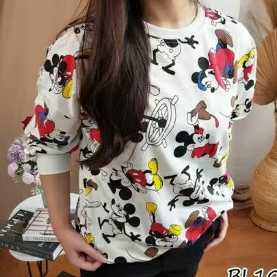 Preeloved JEE Kaos Import Sweater Wanita