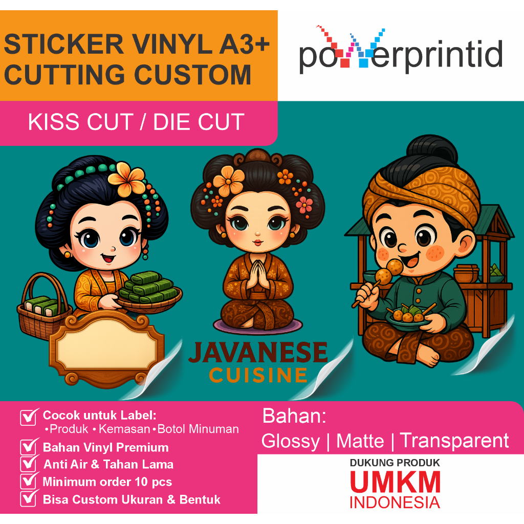 

Stiker Label Makanan – Custom Logo, Nama Brand, & Expired Date