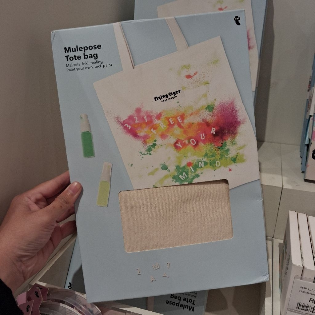 

[JASTIP FLYING TIGER] DIY Tote Bag