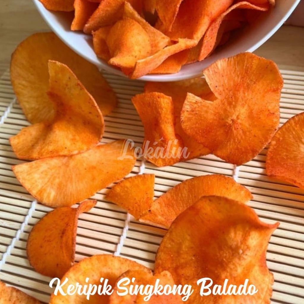 

Keripik Ubi / Keripik Ubi balado 500 Gr | Enak dan Renyah