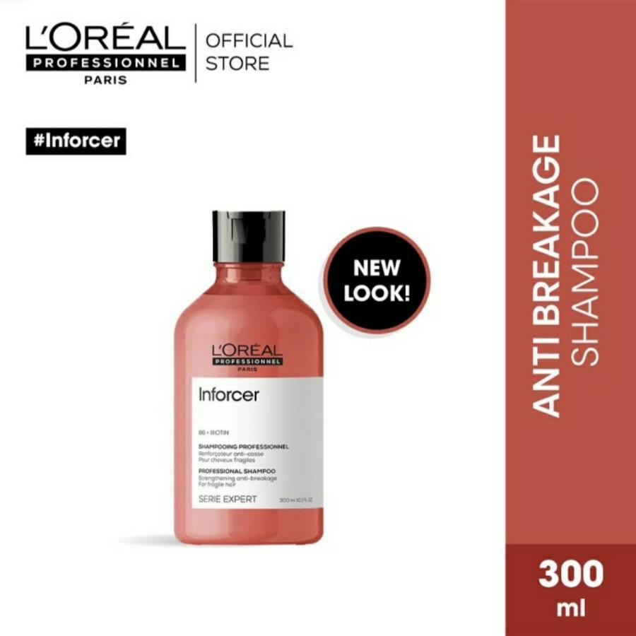 Loreal Serie Expert Inforcer Shampoo 300 ml Shampoo Rambut Bercabang Loreal Serie Expert Inforcer Sh