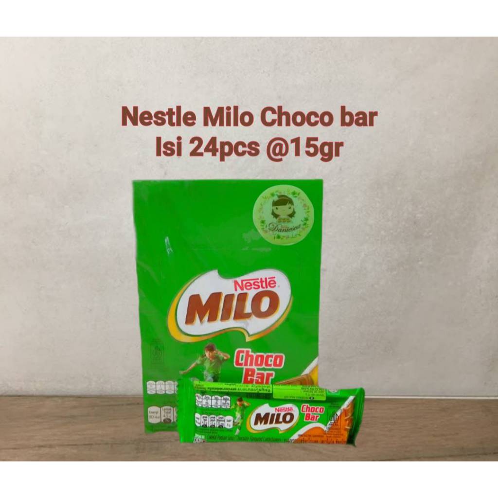 

Nestle Milo Choco Bar 15gr ( ds bgr)