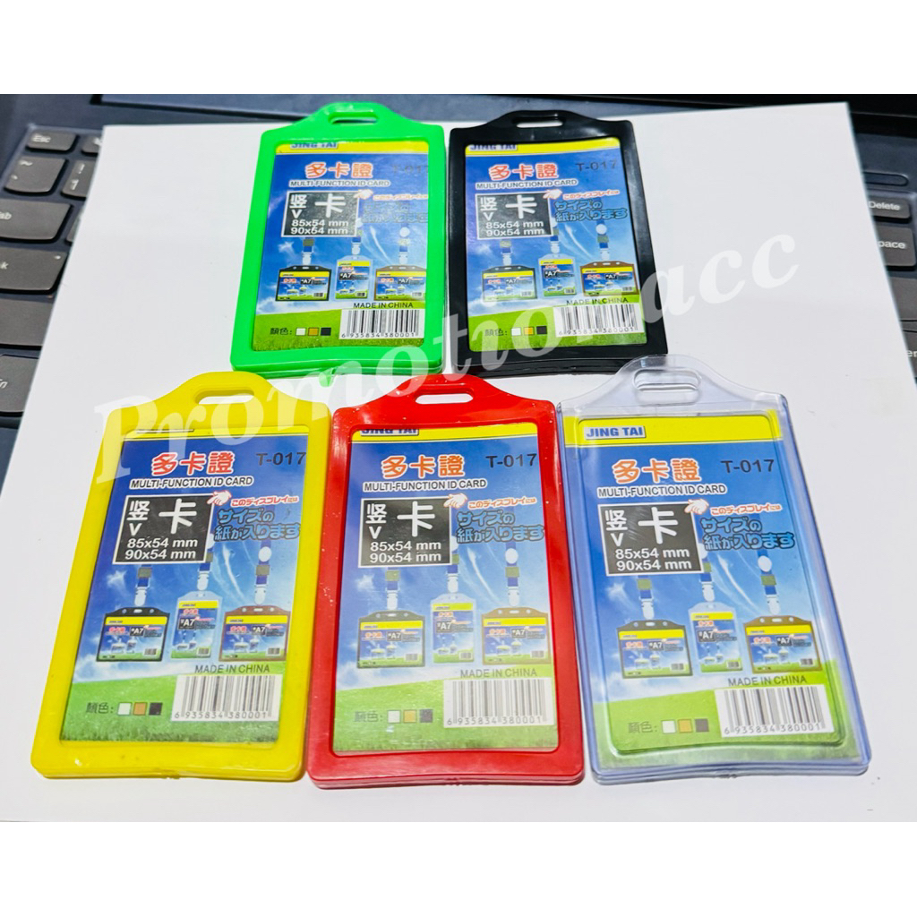 

Case ID Card T-017 (2 sisi) Kesing Tempat Wadah Kartu ID Card Name Tag