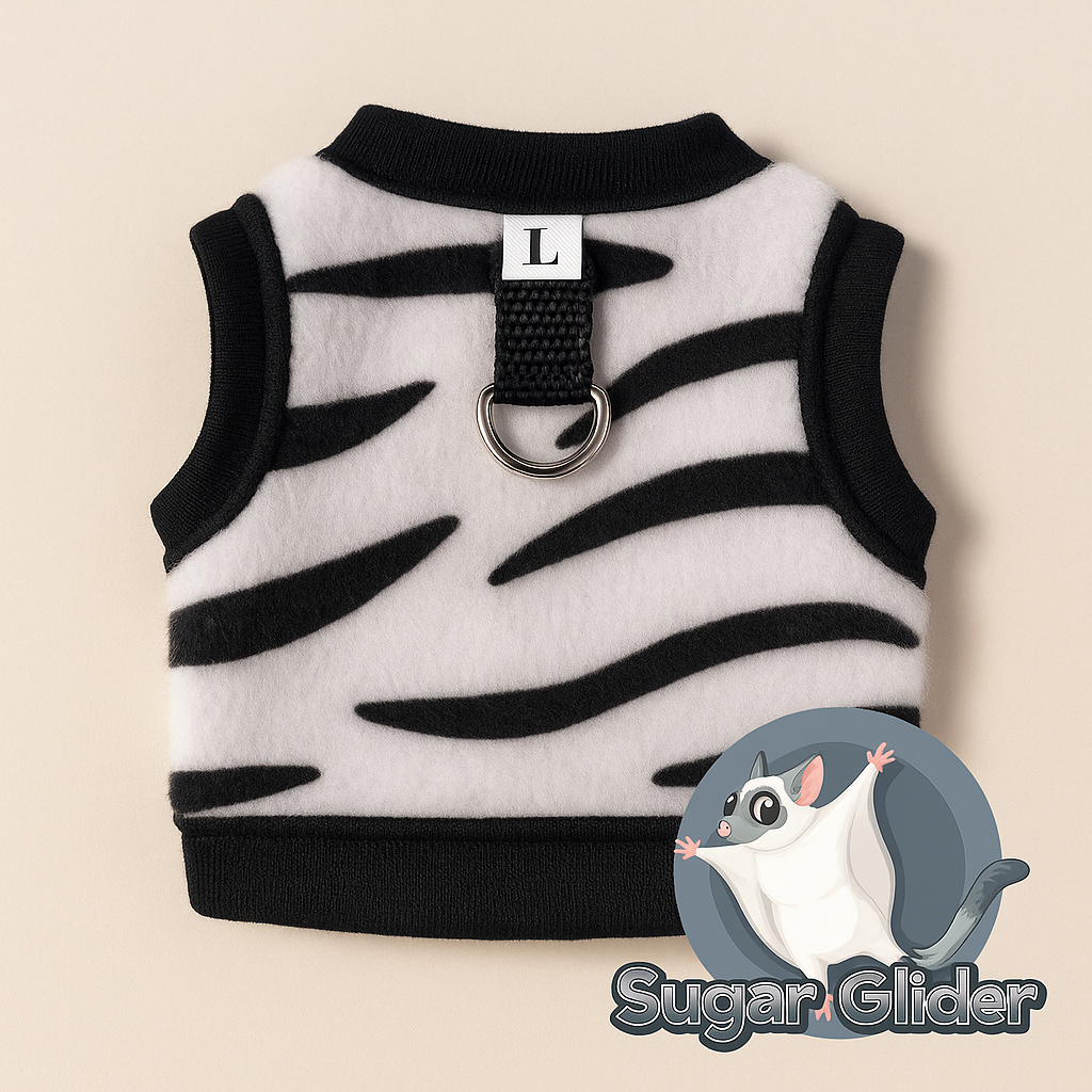 Baju Tuntunan/Hernes Baju Harness Sugar Glider untuk Sugar Glider (Size L)