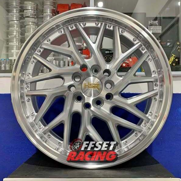Velg HSR R16 Mobil Ertiga Sienta Innova BRV Rush Velg Mobil HSR SEPULU Ring 16 Lebar 7