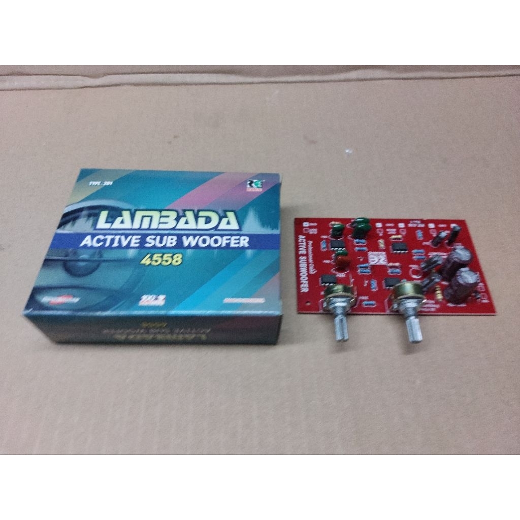 INSTAN Kit Aktif Subwoofer Pre Amplifier Plus Frekuensi 2.1 **