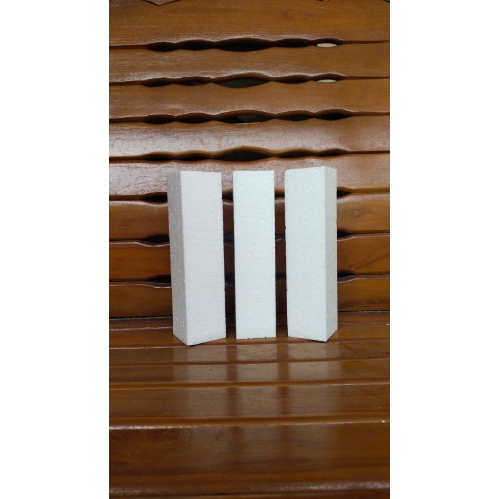 

Styrofoam buket 20 x 5 x 5 cm