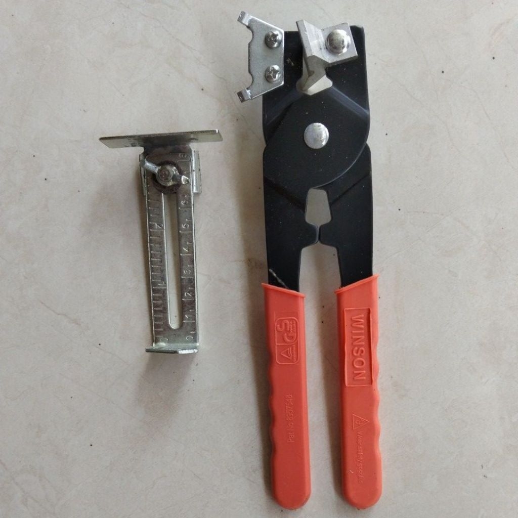 Tang pemotong kramik, pemotong kramik manual