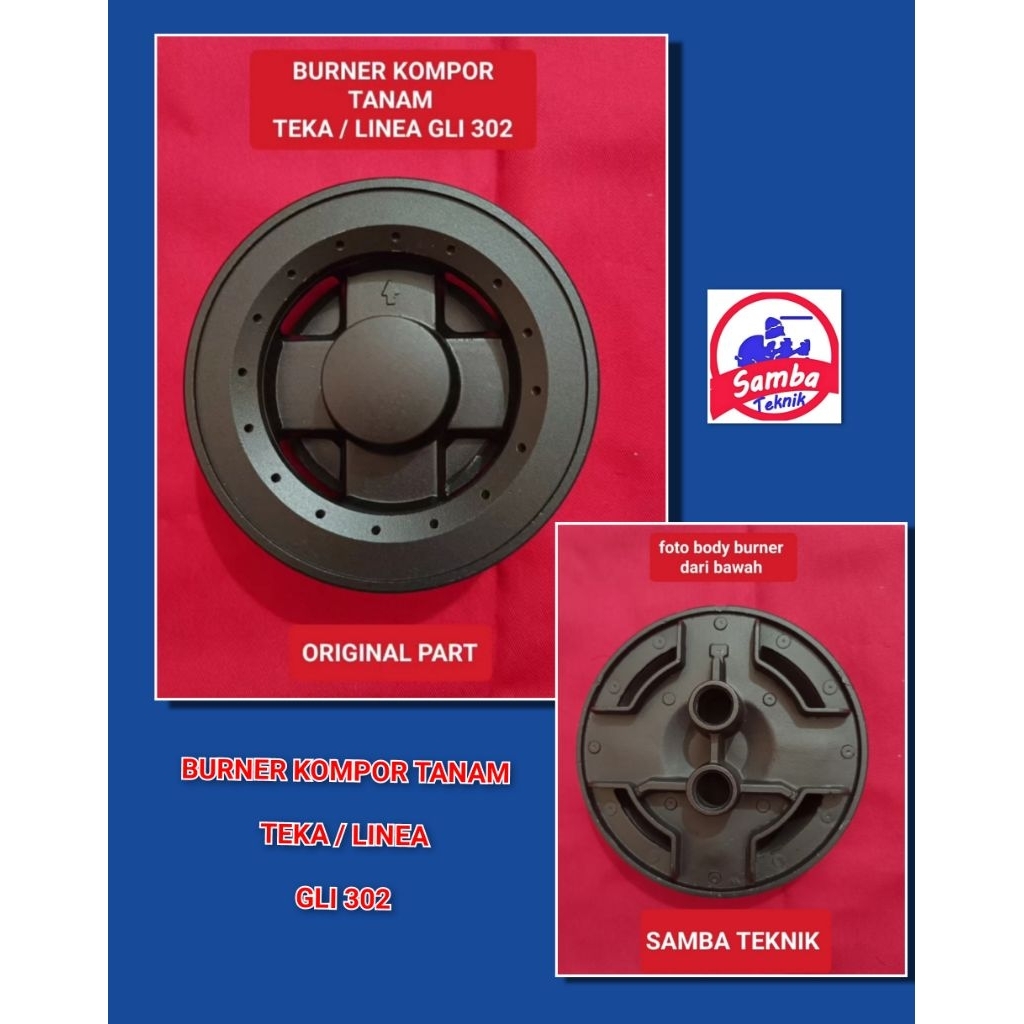 BURNER KOMPOR TANAM TEKA / LINEA GLI 302