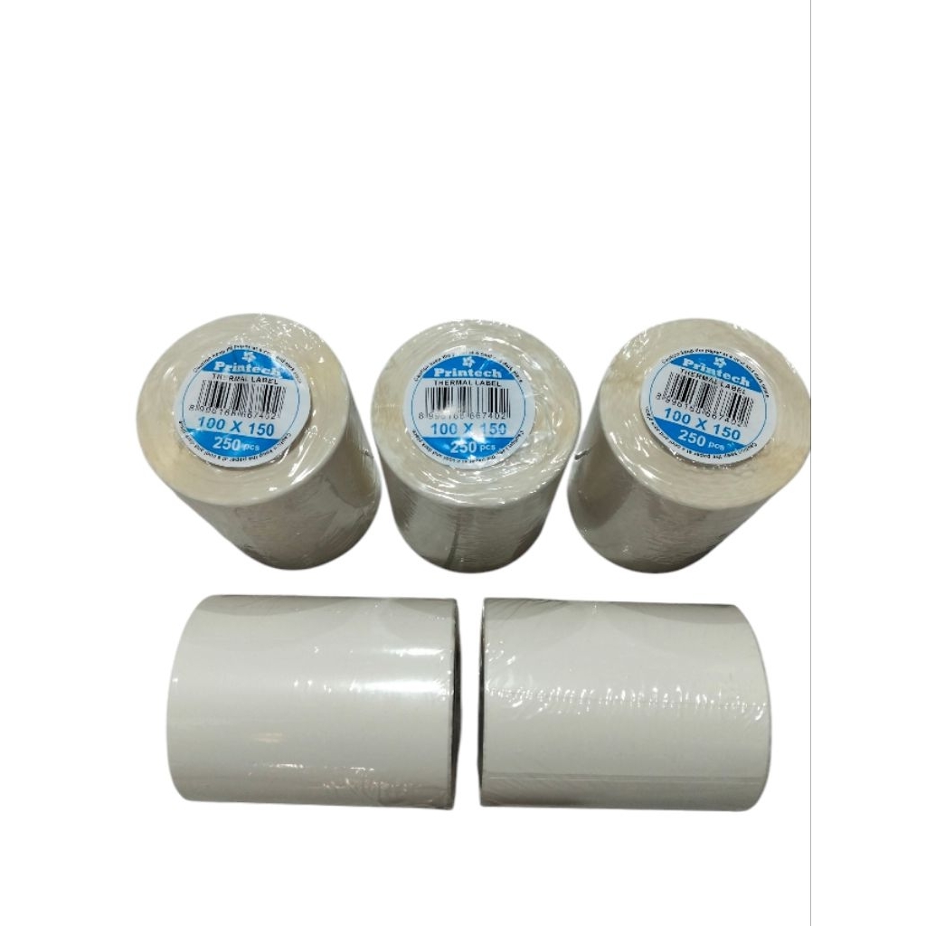 

Label Thermal 100x150mm 250pcs Roll | Stiker Pengiriman Ekspedisi Printer Barcode Printech - Alat Tulis Kantor/ATK Murah Medan