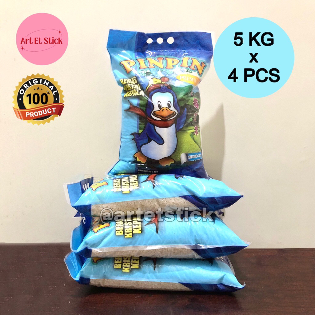 

Beras Pinpin 5 Kg x 4 Pack (20 Kg)