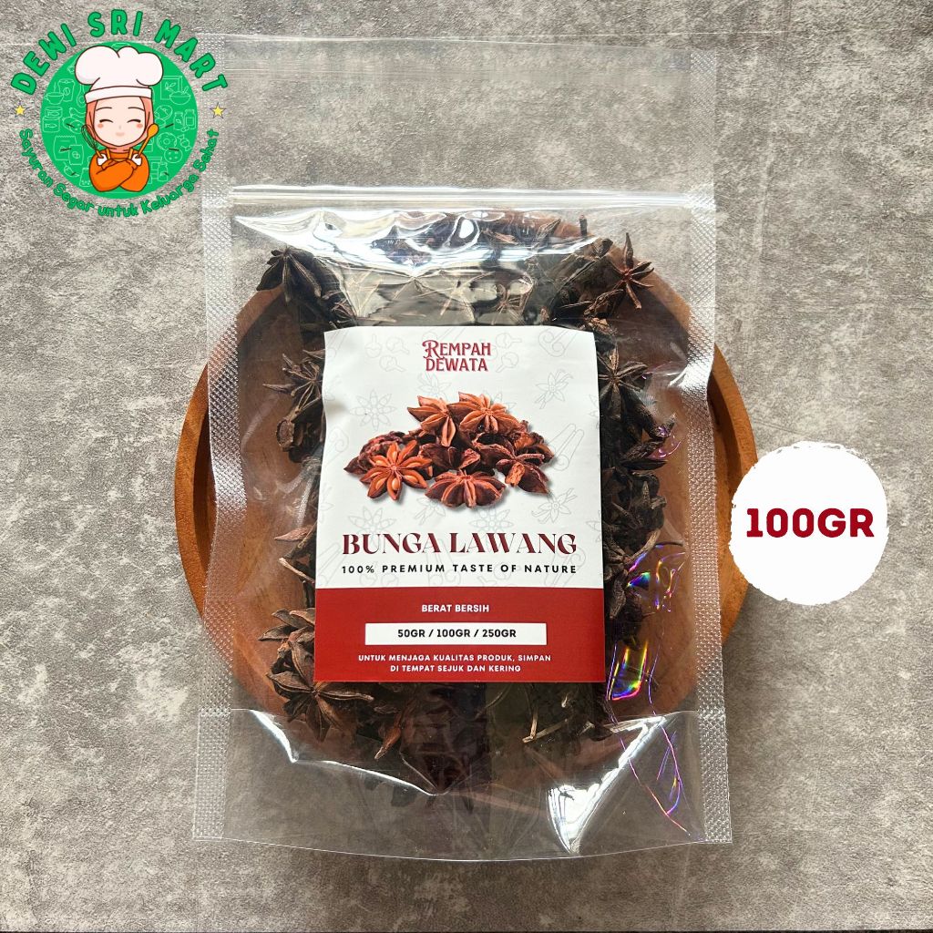 

Pekak / Bunga Lawang 100gr - Dewi Sri Mart