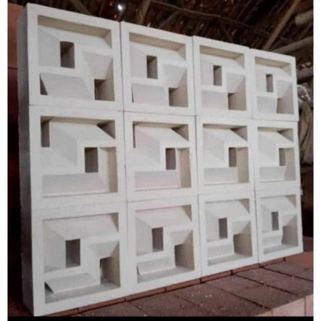 Roster Beton Minimalis Motif Robot Bisa Cod