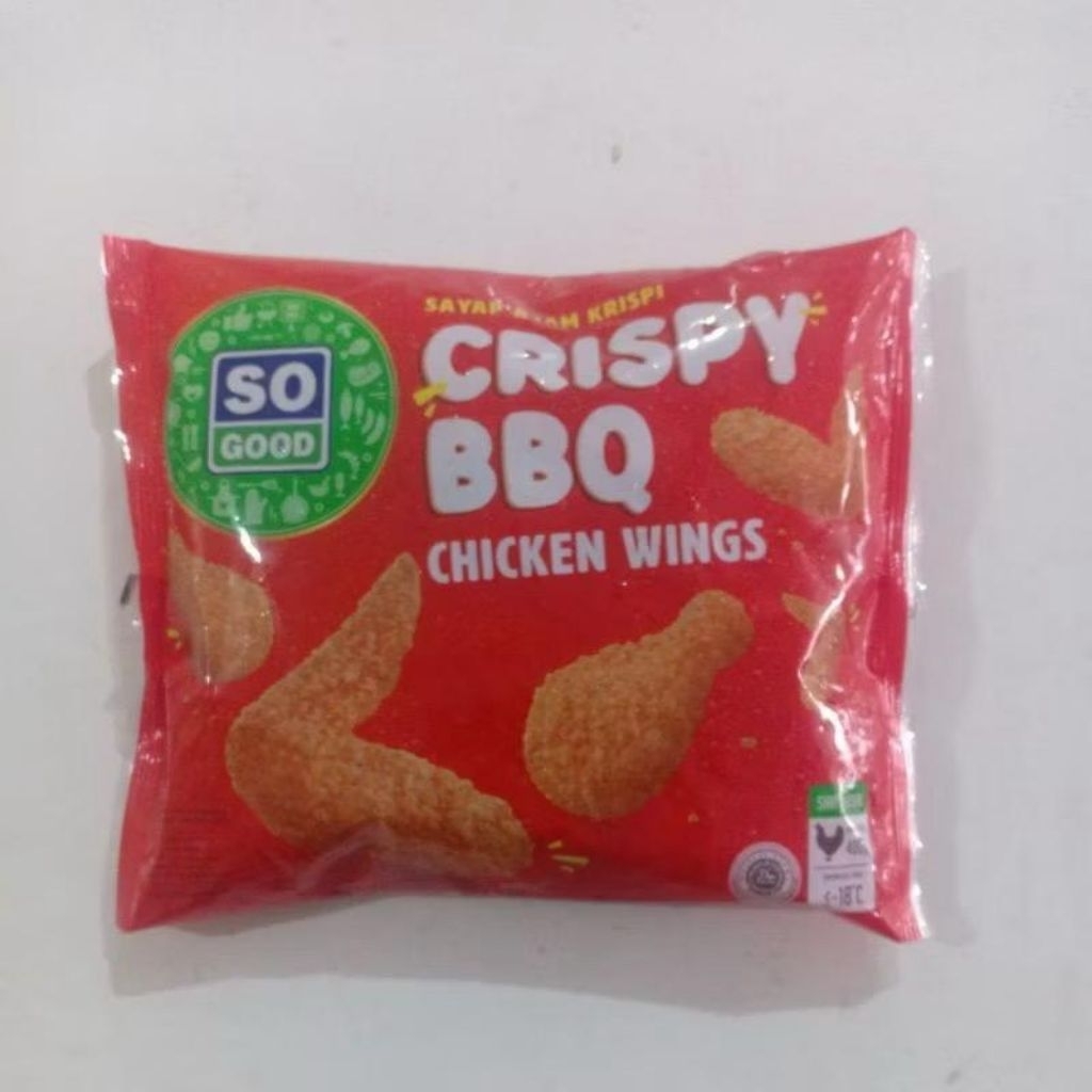 

So Good Chicken Wing Crispy BBQ 400gram