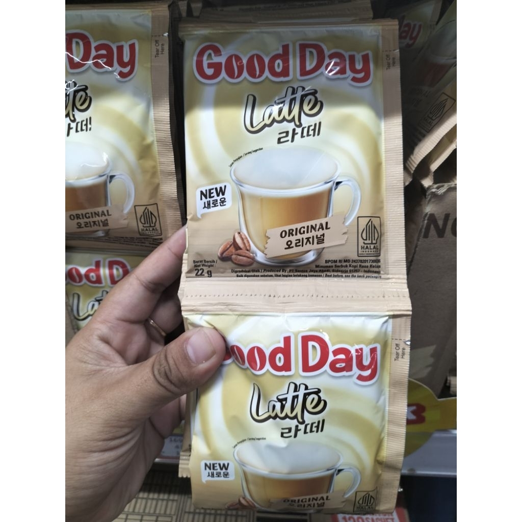 

Good Day Kopi Latte New renceng isi 10