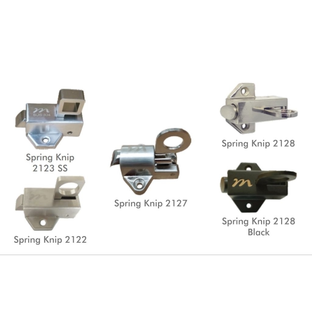 Grendel Jendela Spring Knip Muller