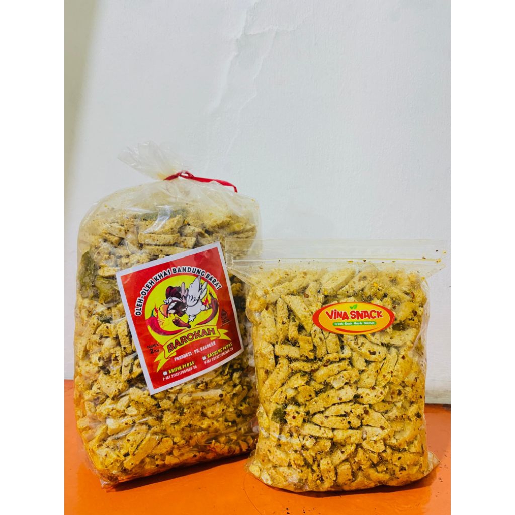 

Basreng Cikruh Daun jeruk 500Gram/1Kg