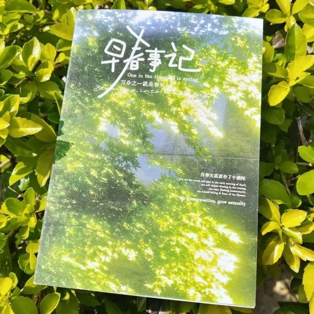 

[WindHeart] 24 lembar Sticker Book early spring ins style all-match material handbook decoration 22609