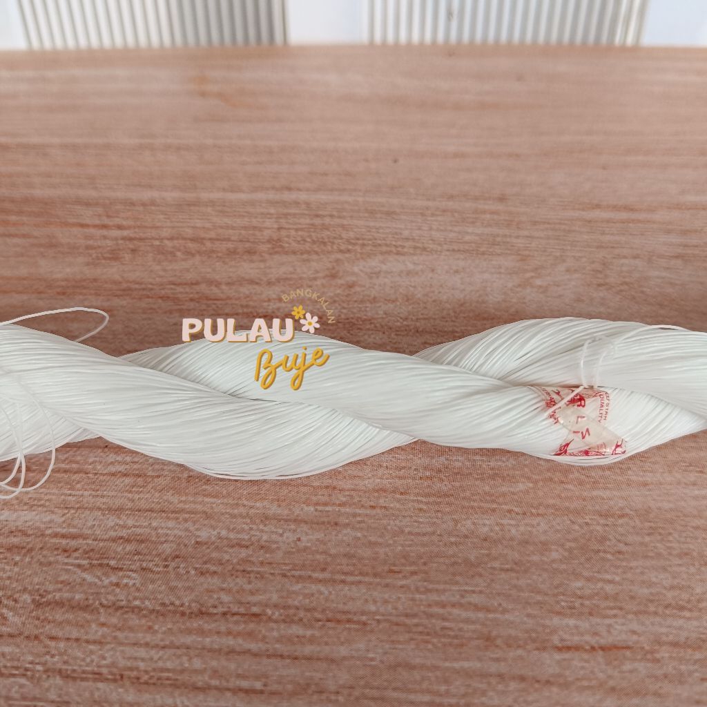 Benang / Kenur / Senar Layangan Marlin 0.30mm Warna Putih!  COD / Bayar di Tempat