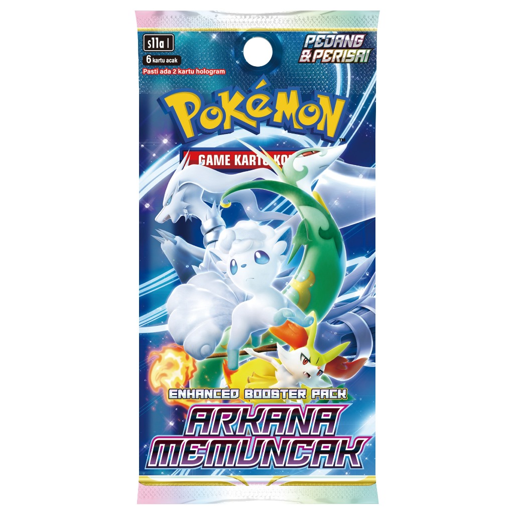 Pokemon TCG Indonesia Arkana Memuncak s11a Loose Pack