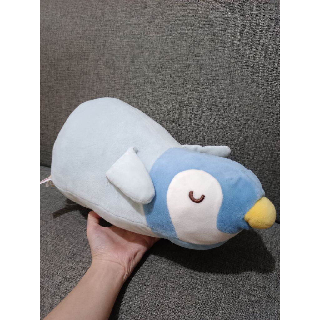 Boneka pinguin miniso 40cm preloved