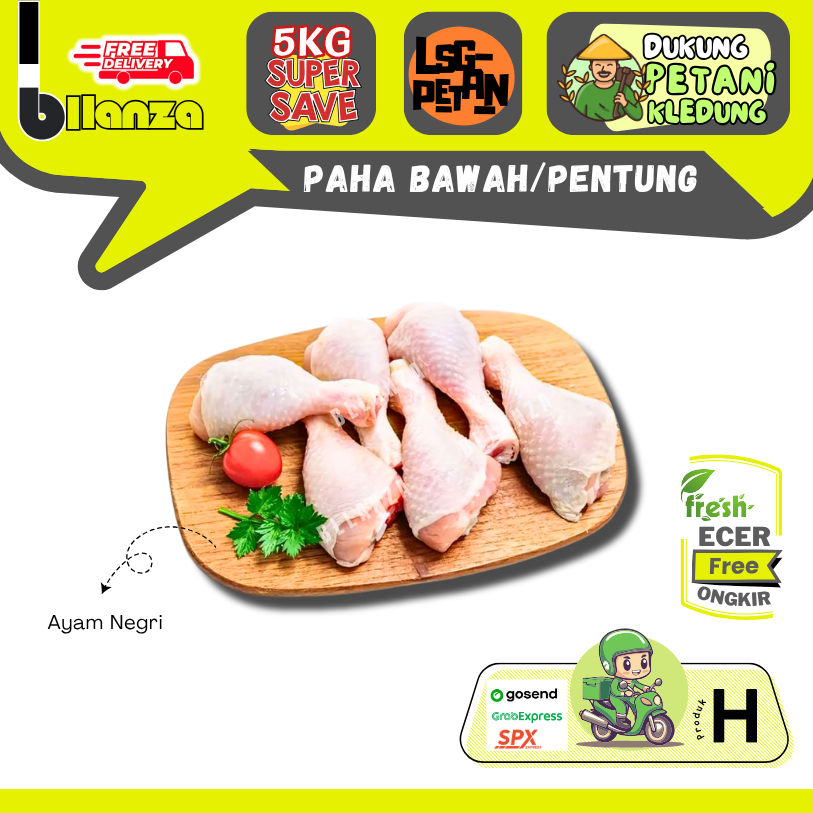 

Bllanzanow | Paha Pentung Ayam Boiler — Sayur Gunung Ecer (H)