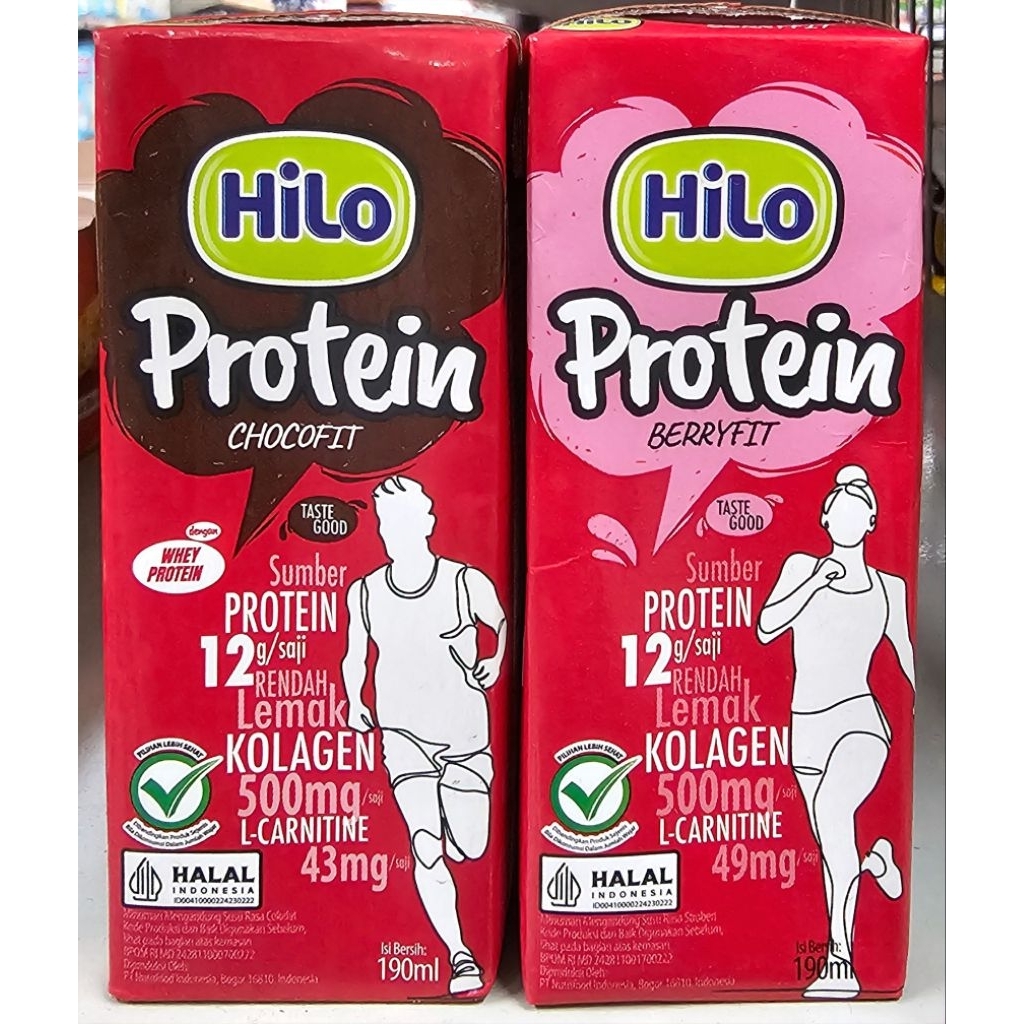 

Hilo Protein Chocofit&Berryfit 190ml Tetrapack