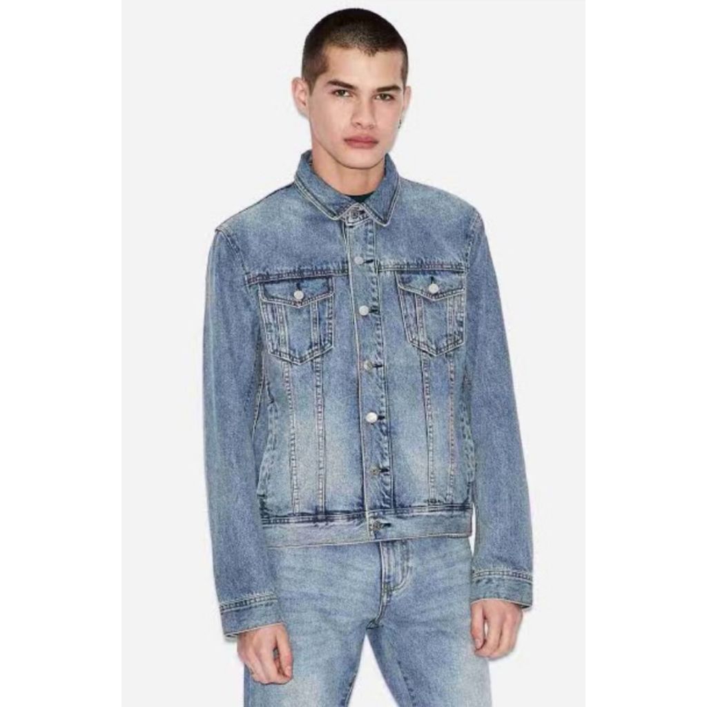 APC denim jacket not nudie selvedge iron heart momotaro