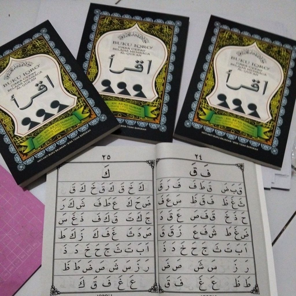 BUKU IQRO JILID 1 SAMPAI JILID 6