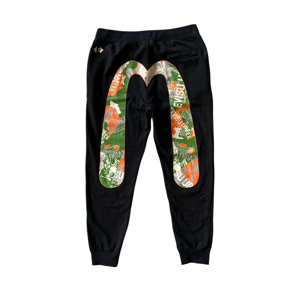 Evisu Allover Godhead Jogger Big logo