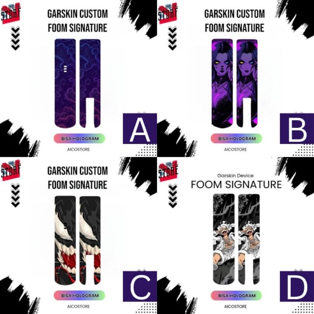 

Protector Body Singature Motif Bisa Custom