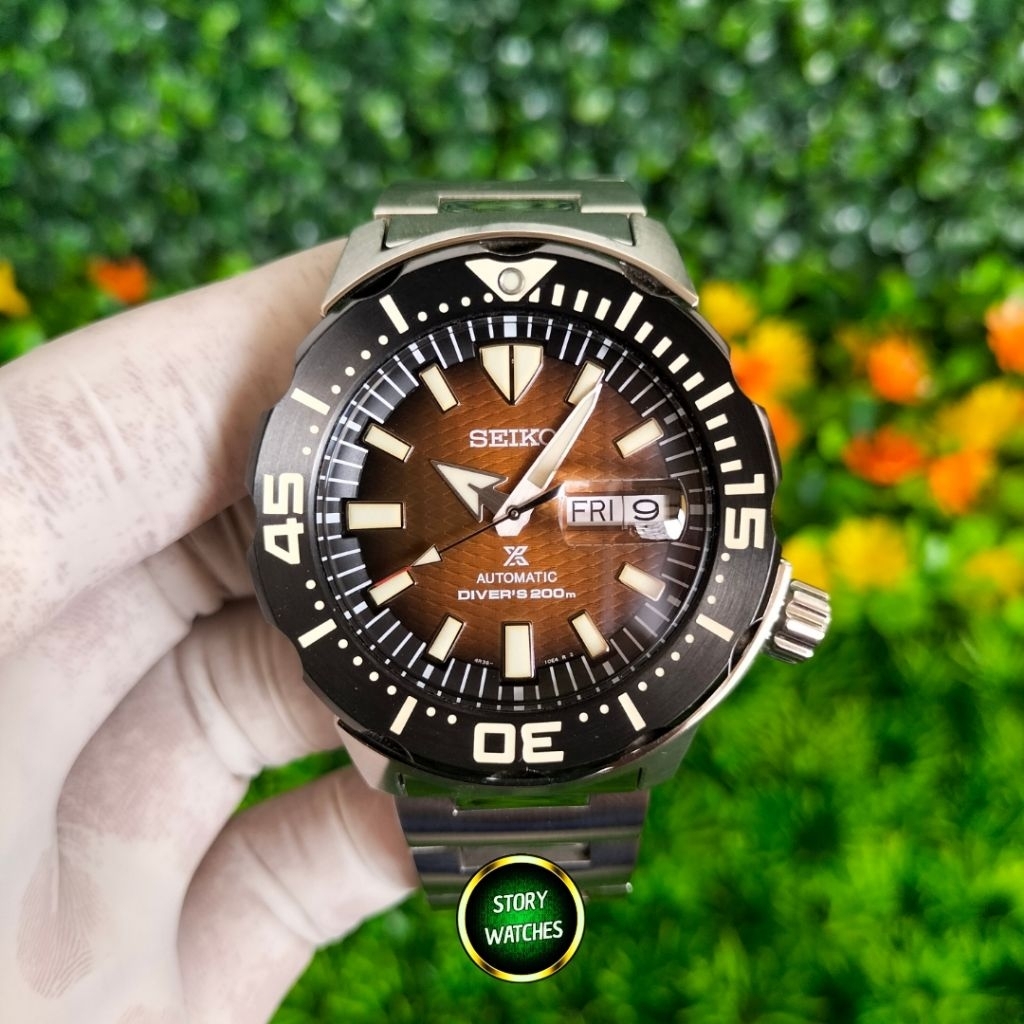 SEIKO INDONESIA Exclusive SRPK55 SRPK55K1 Monster Komodo Special Prospex Diver Automatic Limited Edi
